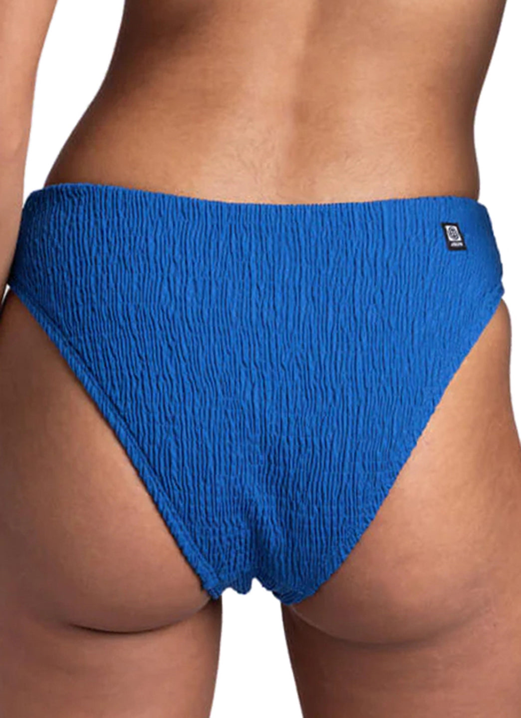 JOLYN Women's Hazel High Waist Smocked Bikini Bottom