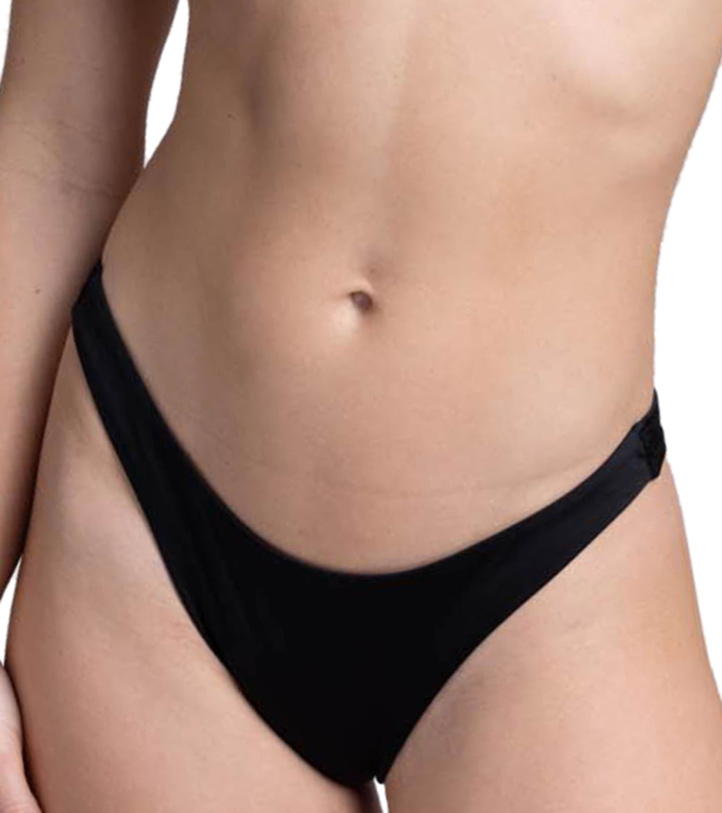 JOLYN Women's Kelia Solid French Cut Bikini Bottom