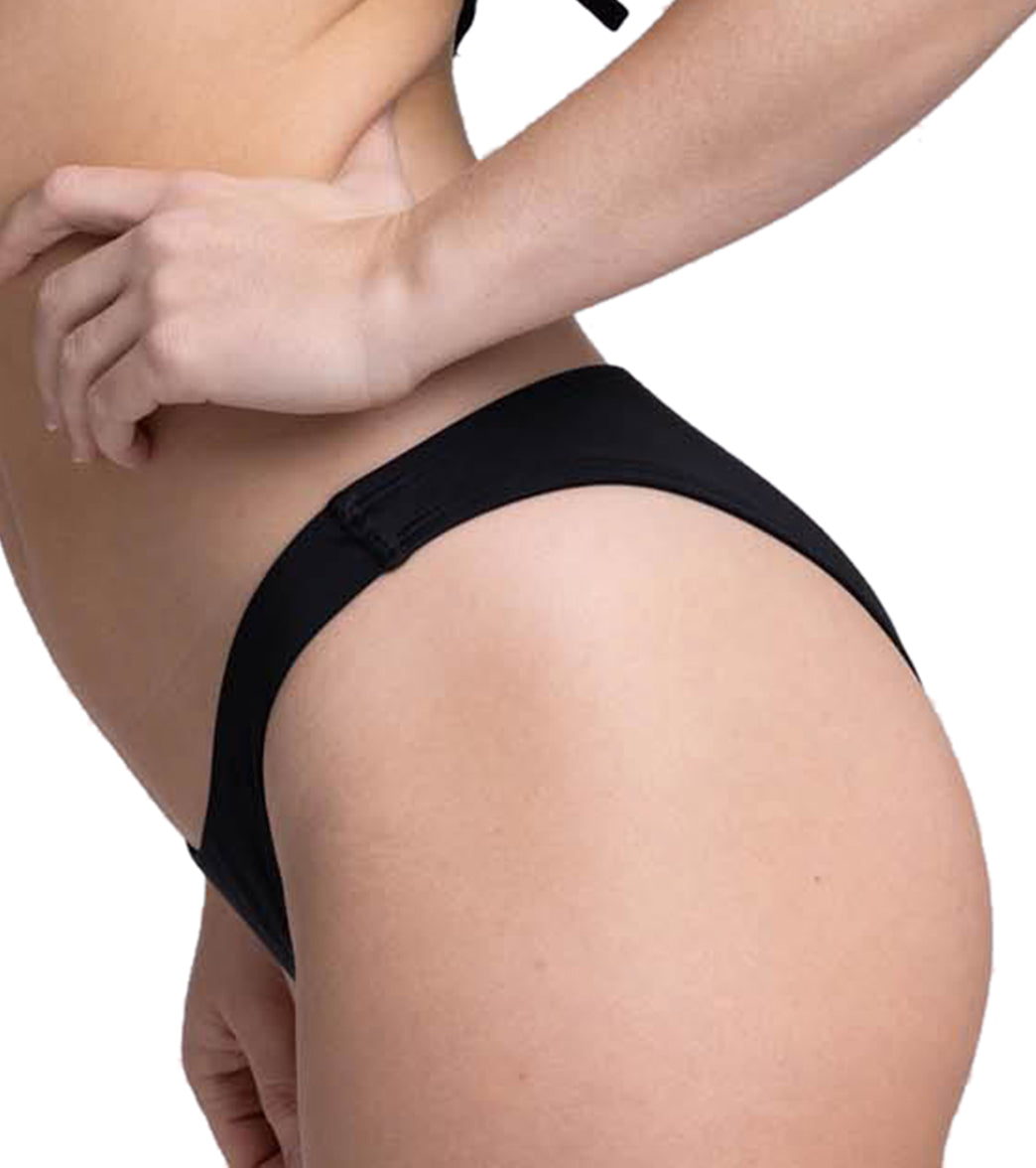 JOLYN Women's Kelia Solid French Cut Bikini Bottom