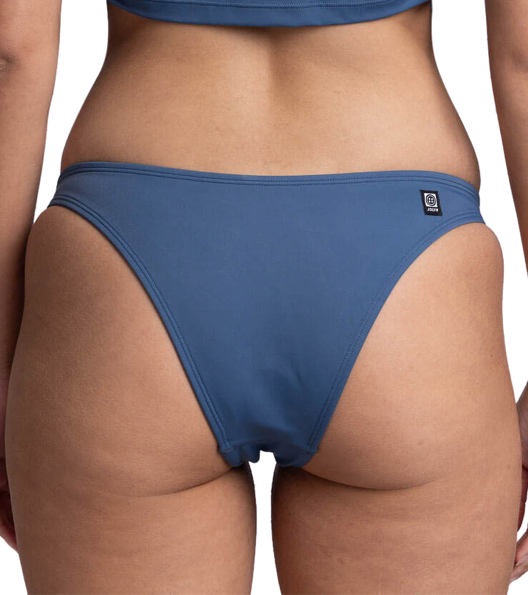 JOLYN Women's Kelia Solid French Cut Bikini Bottom