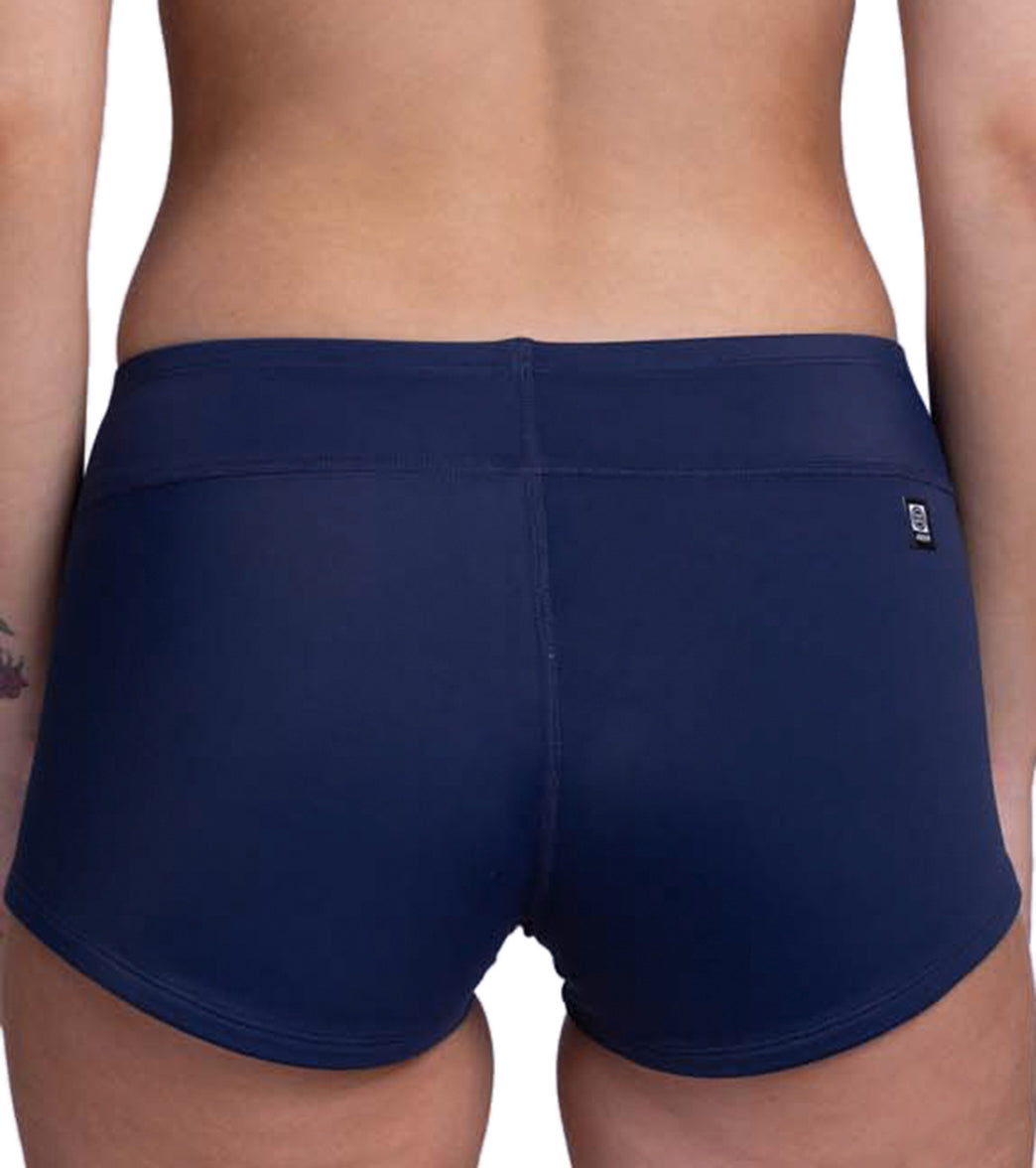 JOLYN Women's Solid Piha Low Rise Swim Bottom