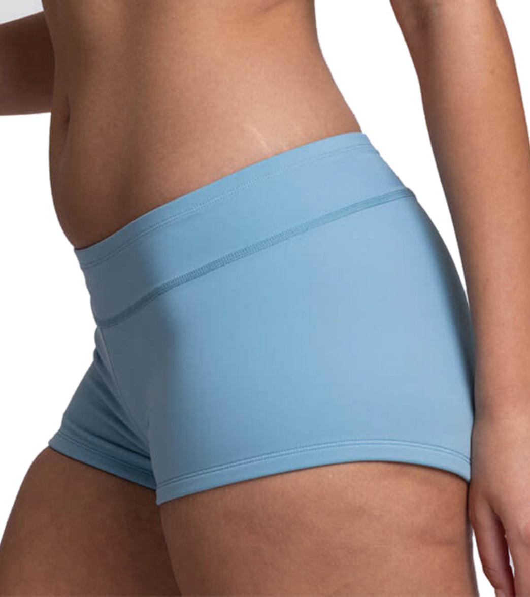 JOLYN Women's Solid Piha Low Rise Swim Bottom