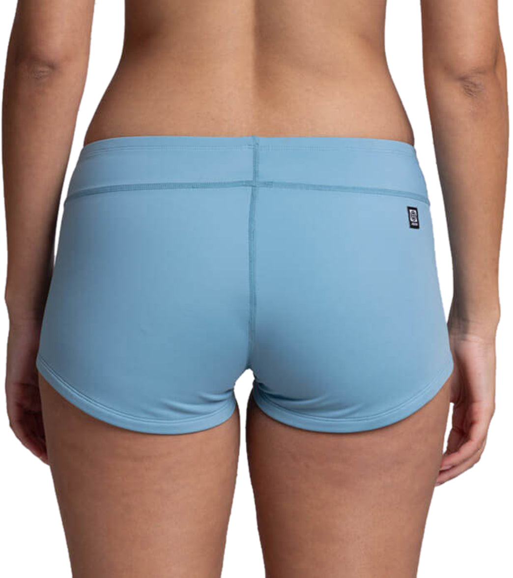 JOLYN Women's Solid Piha Low Rise Swim Bottom