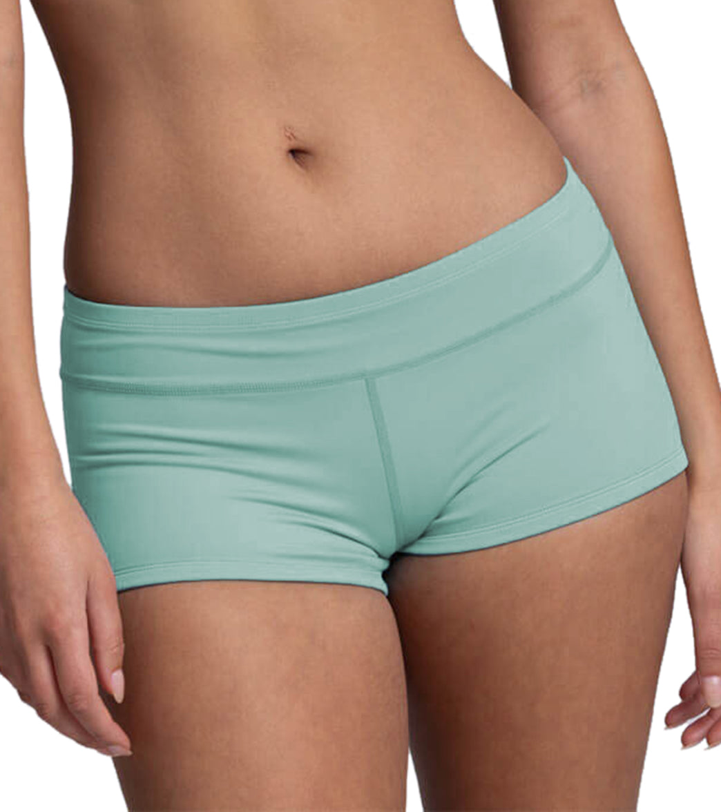 JOLYN Women's Solid Piha Low Rise Swim Bottom