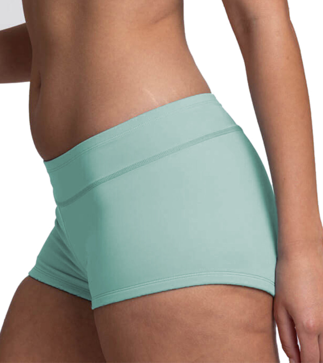 JOLYN Women's Solid Piha Low Rise Swim Bottom