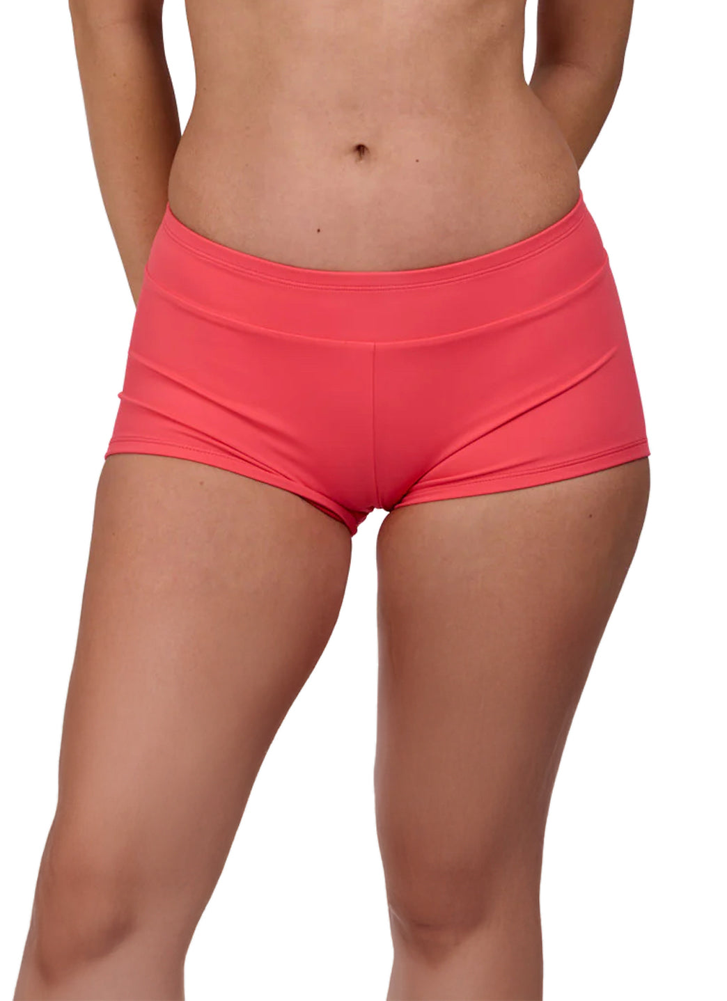 JOLYN Women's Solid Piha Low Rise Swim Bottom