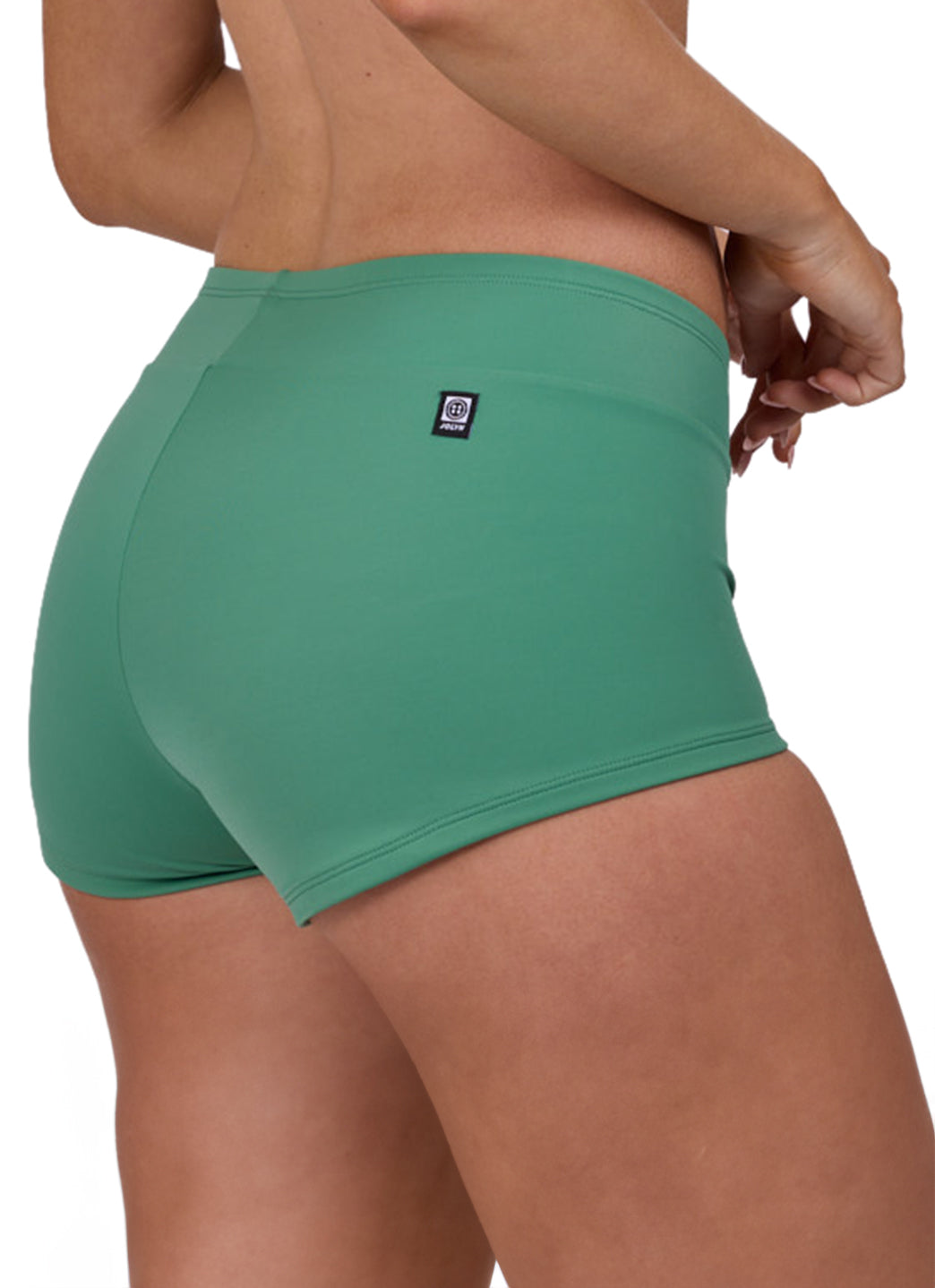 JOLYN Women's Solid Piha Low Rise Swim Bottom