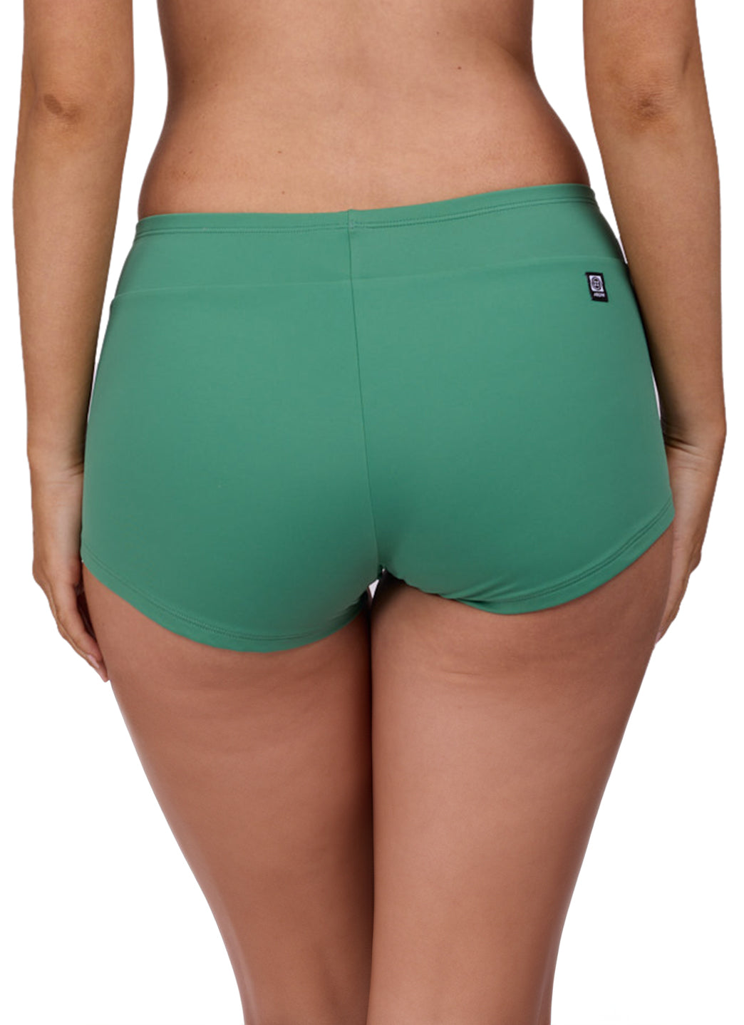 JOLYN Women's Solid Piha Low Rise Swim Bottom