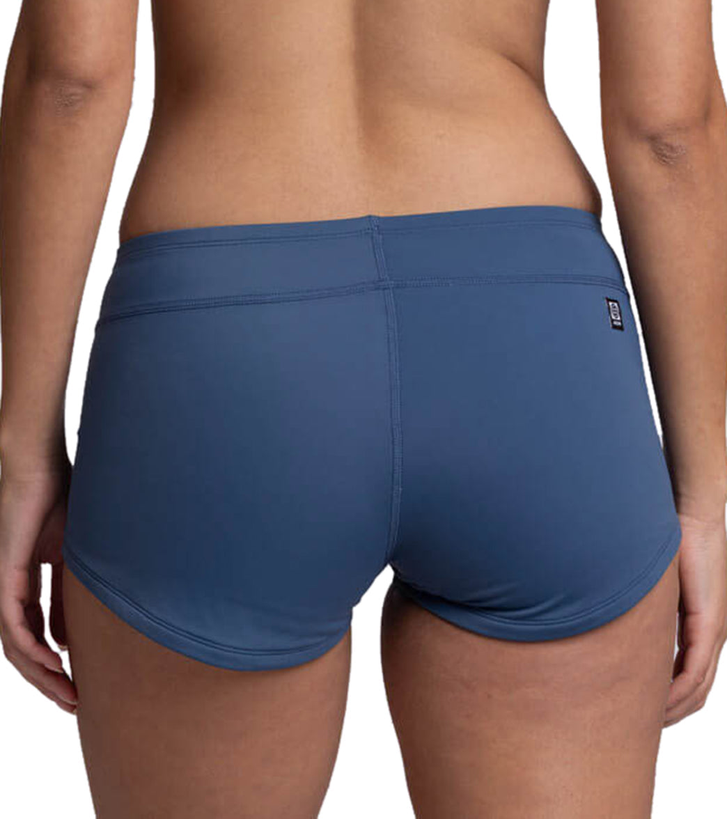 JOLYN Women's Solid Piha Low Rise Swim Bottom