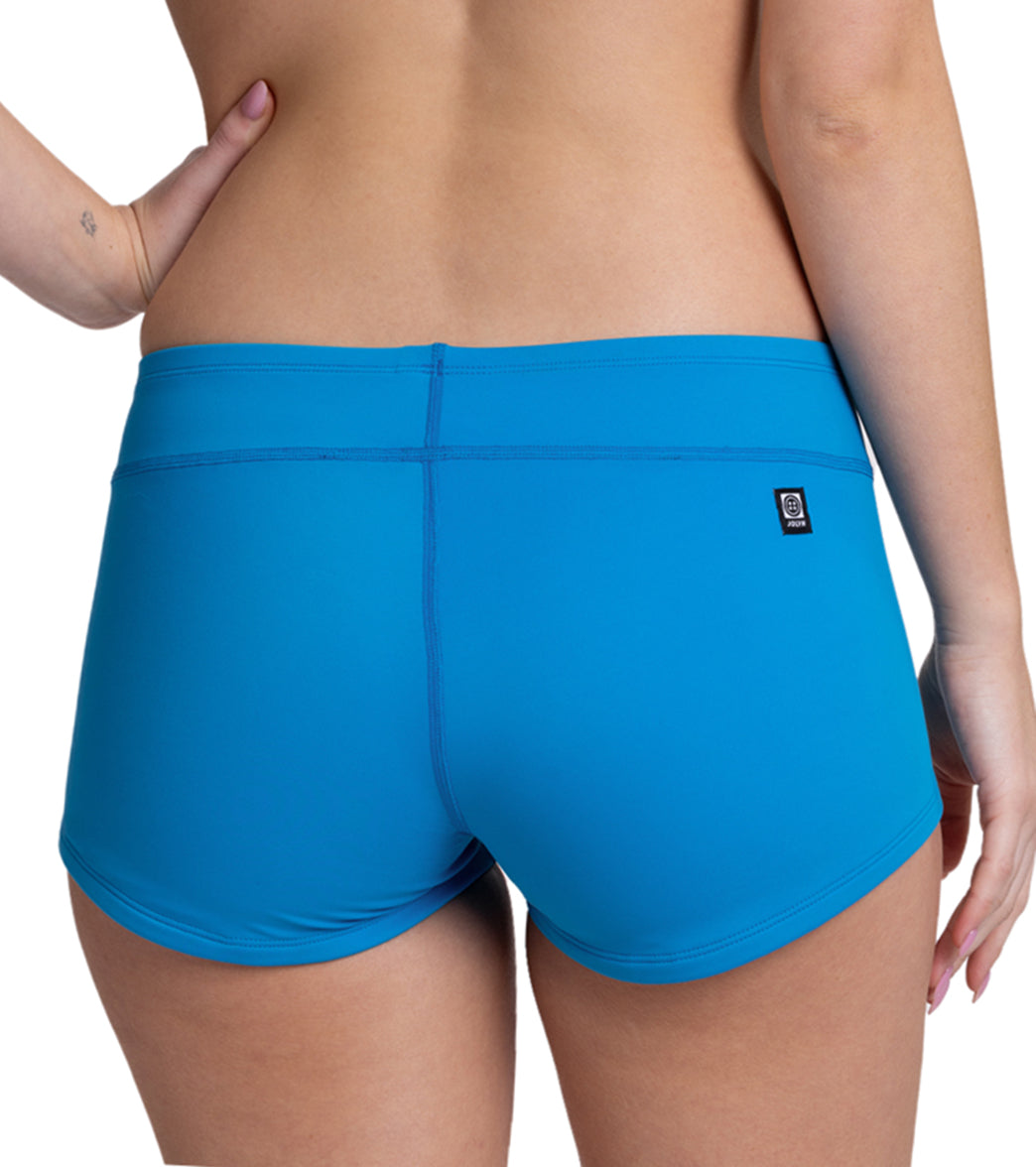 JOLYN Women's Solid Piha Low Rise Swim Bottom