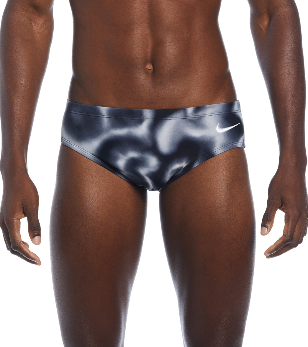 Nike Men's Hydrastrong Digi Haze Brief Swimsuit