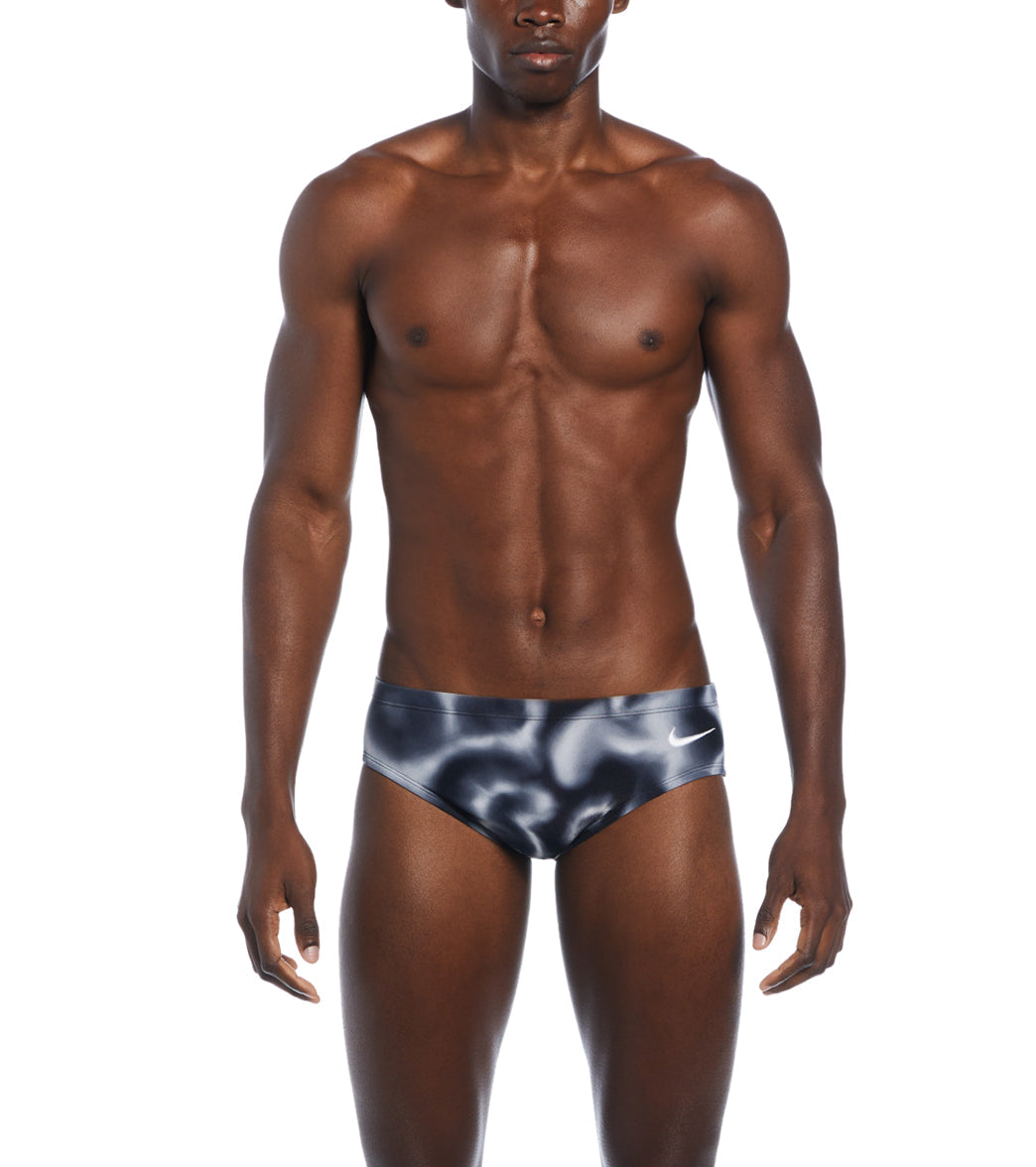 Nike Men's Hydrastrong Digi Haze Brief Swimsuit