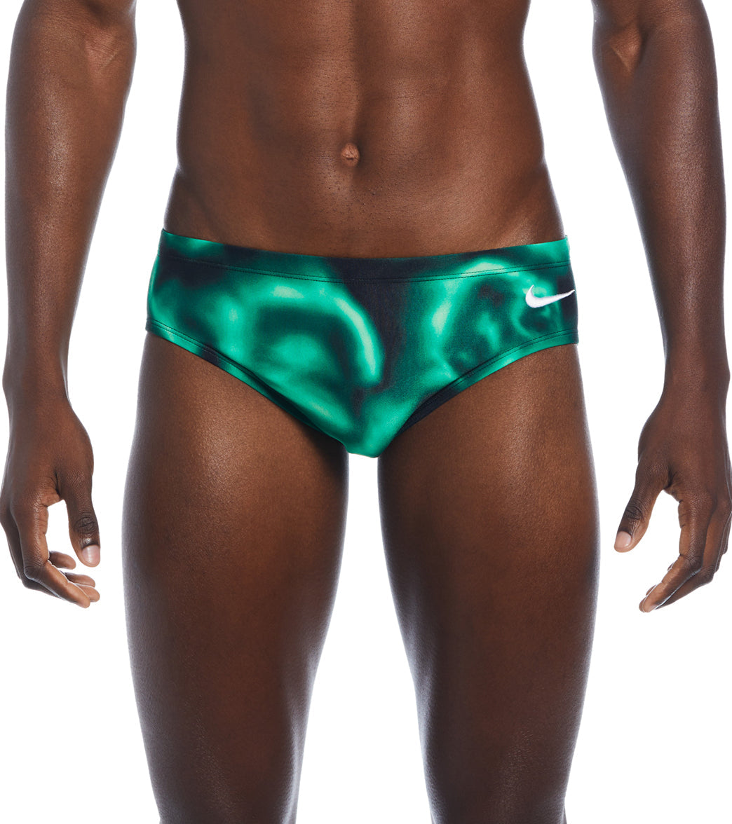 Nike Men's Hydrastrong Digi Haze Brief Swimsuit
