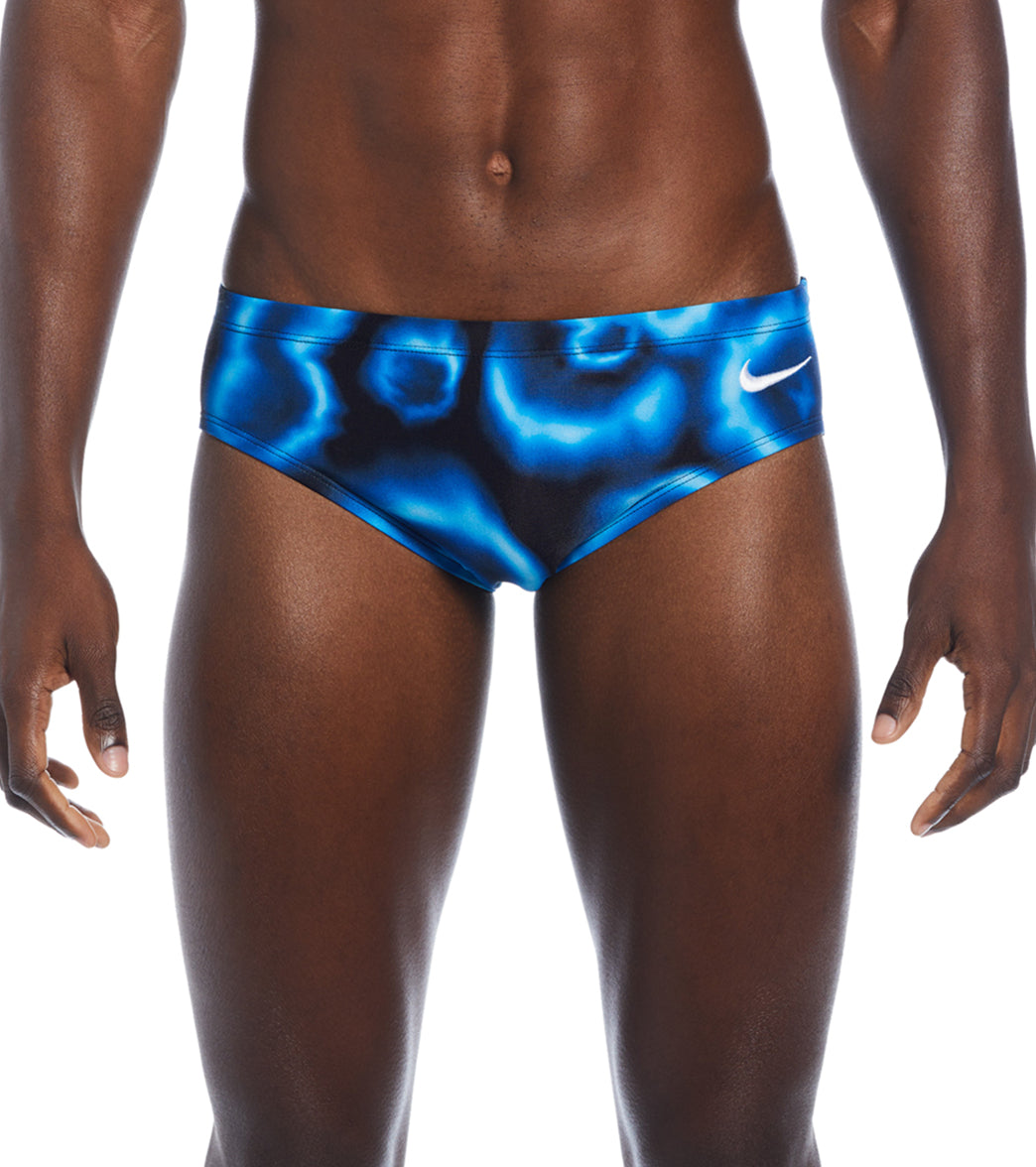 Nike Men's Hydrastrong Digi Haze Brief Swimsuit