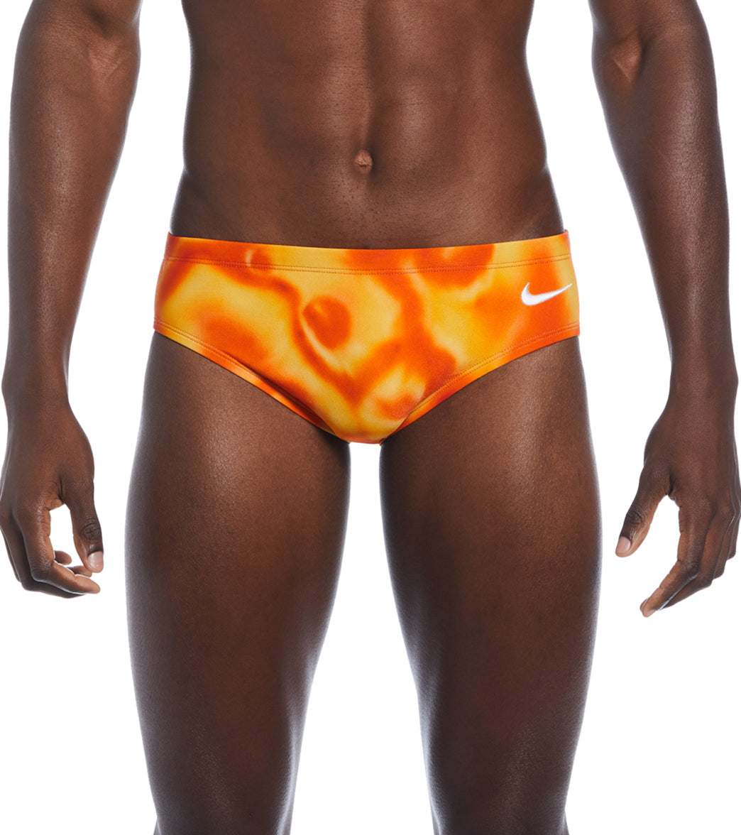 Nike Men's Hydrastrong Digi Haze Brief Swimsuit