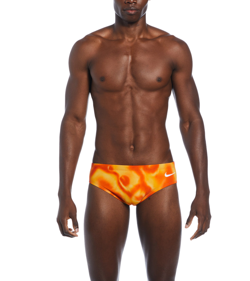 Nike Men's Hydrastrong Digi Haze Brief Swimsuit