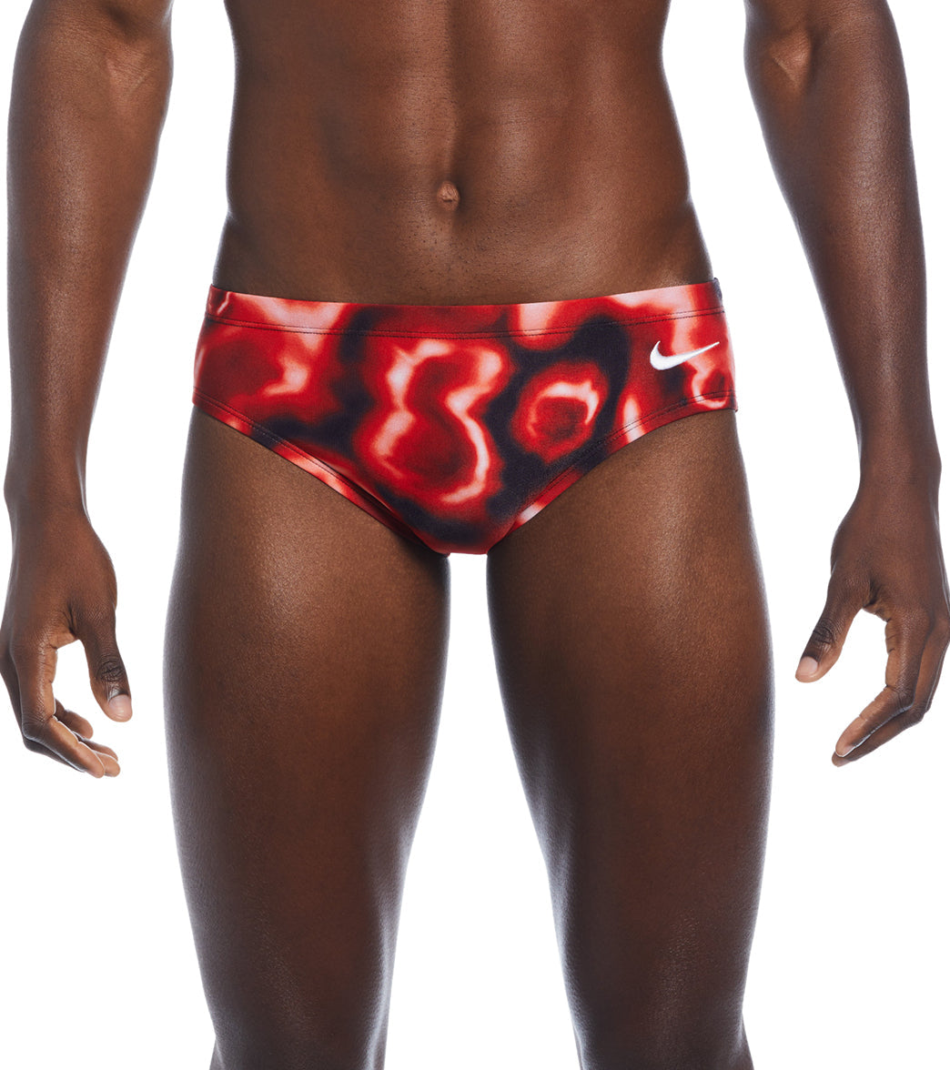 Nike Men's Hydrastrong Digi Haze Brief Swimsuit