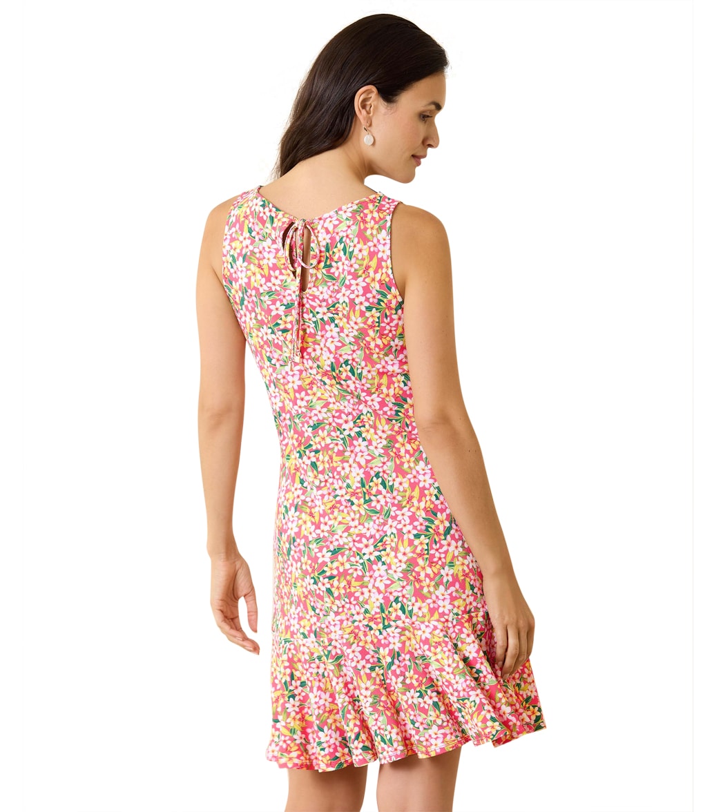 Tommy Bahama Women's Island Cays Flora Flounce Cover Up Dress