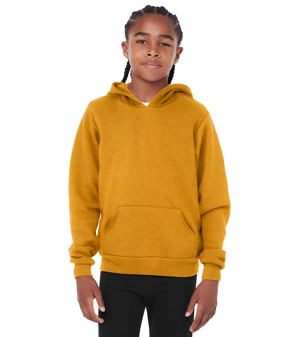 Bella + Canvas Youth Sponge Fleece Pullover Hoodie