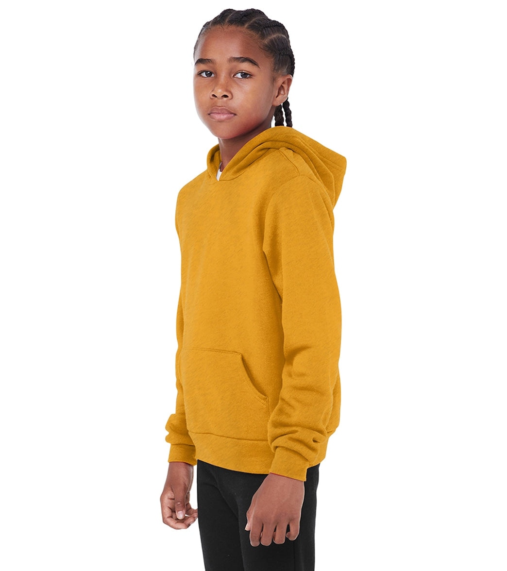 Bella + Canvas Youth Sponge Fleece Pullover Hoodie