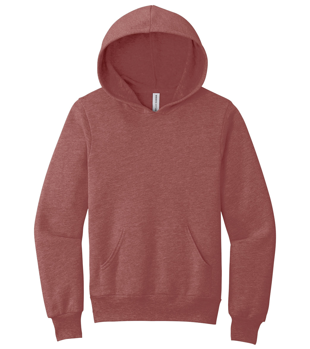 Bella + Canvas Youth Sponge Fleece Pullover Hoodie