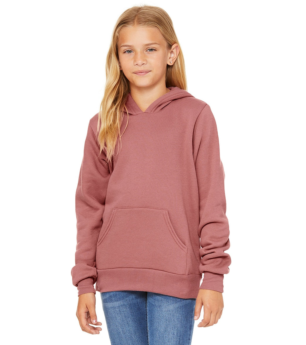Bella + Canvas Youth Sponge Fleece Pullover Hoodie