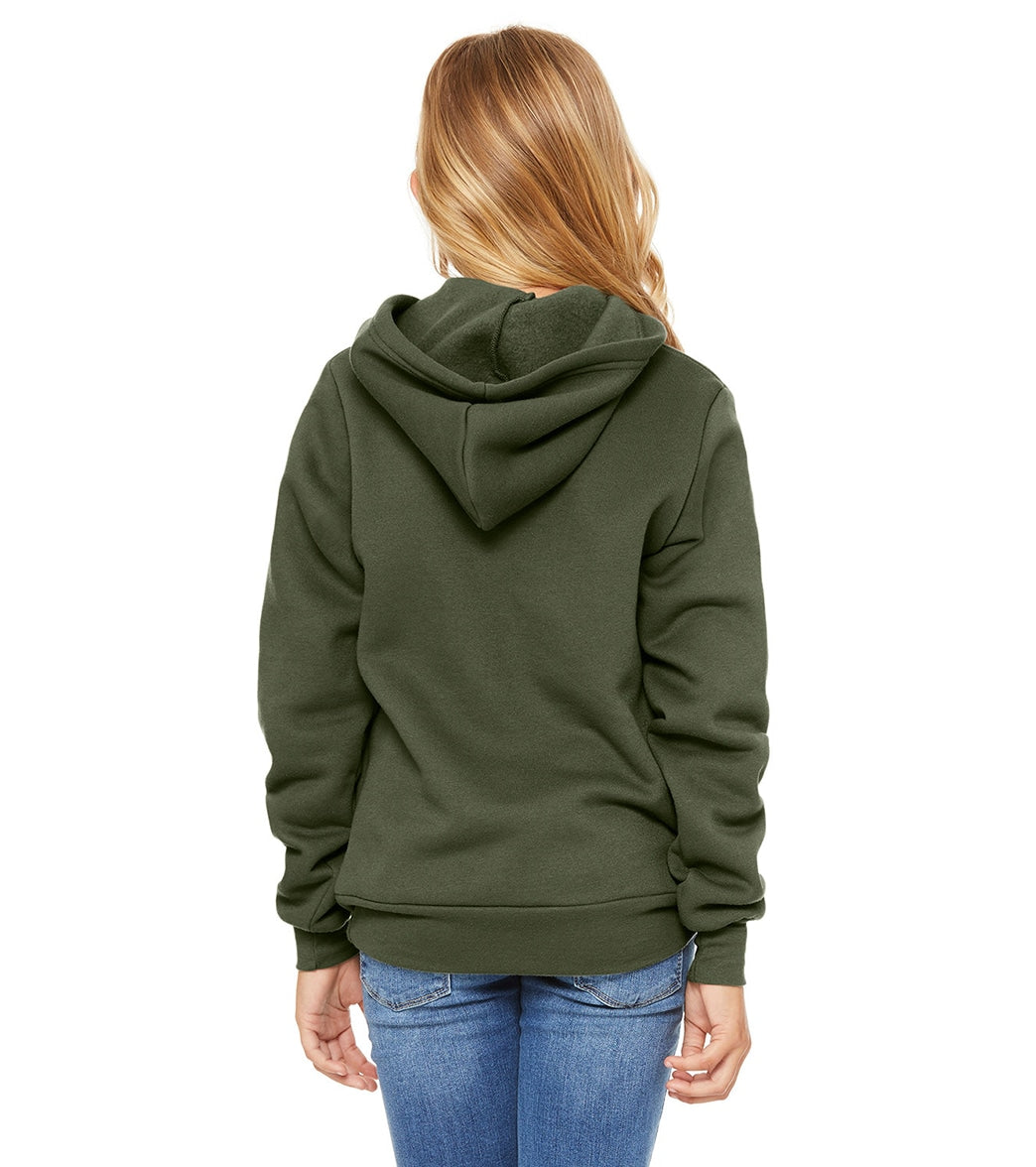 Bella + Canvas Youth Sponge Fleece Pullover Hoodie