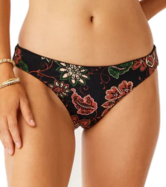 Carve Designs Women's St. Barth Taj Mid Rise Reversible Bikini Bottom