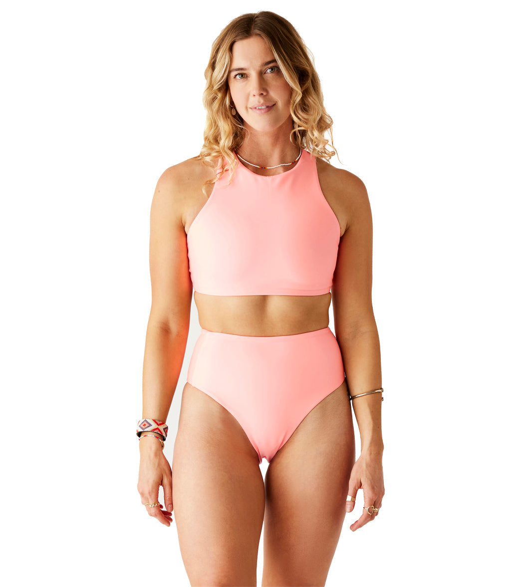 Carve Designs Women's Lani High Waisted Compression Bikini Bottom