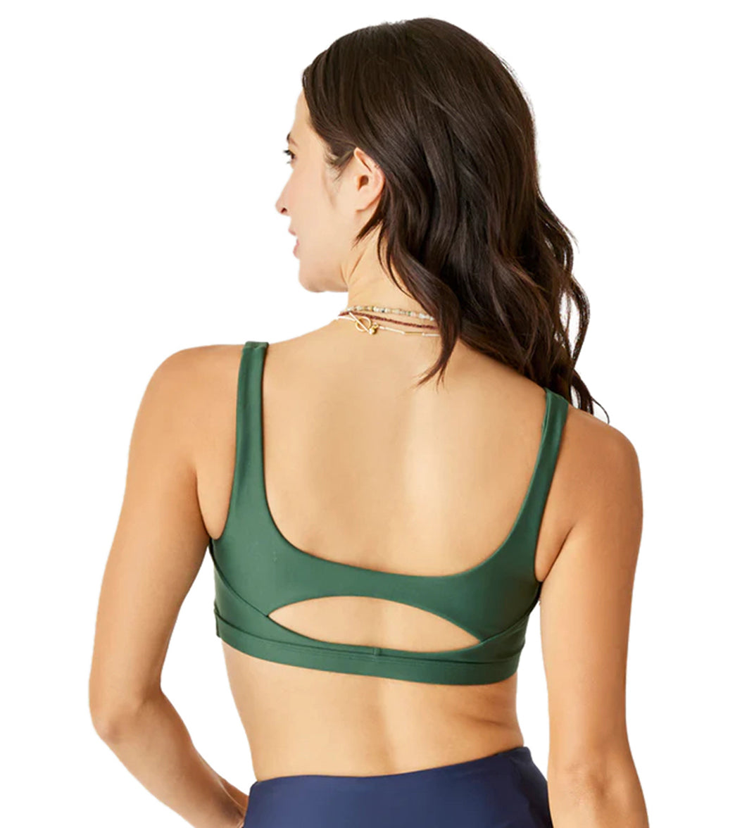 Carve Designs Women's Korbyn Seamless Compression Bikini Top