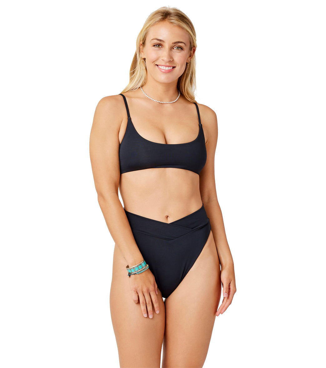 Carve Designs Women's Escondido Scoop Neck Bikini Top