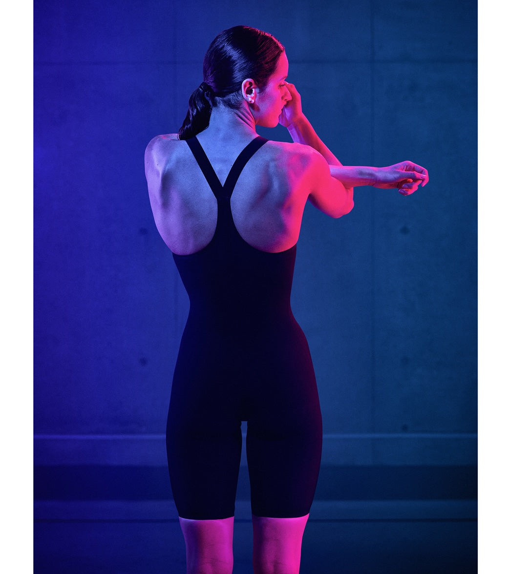 Speedo Women's LZR Valor 2.0 Closed Back Kneeskin Tech Suit Swimsuit