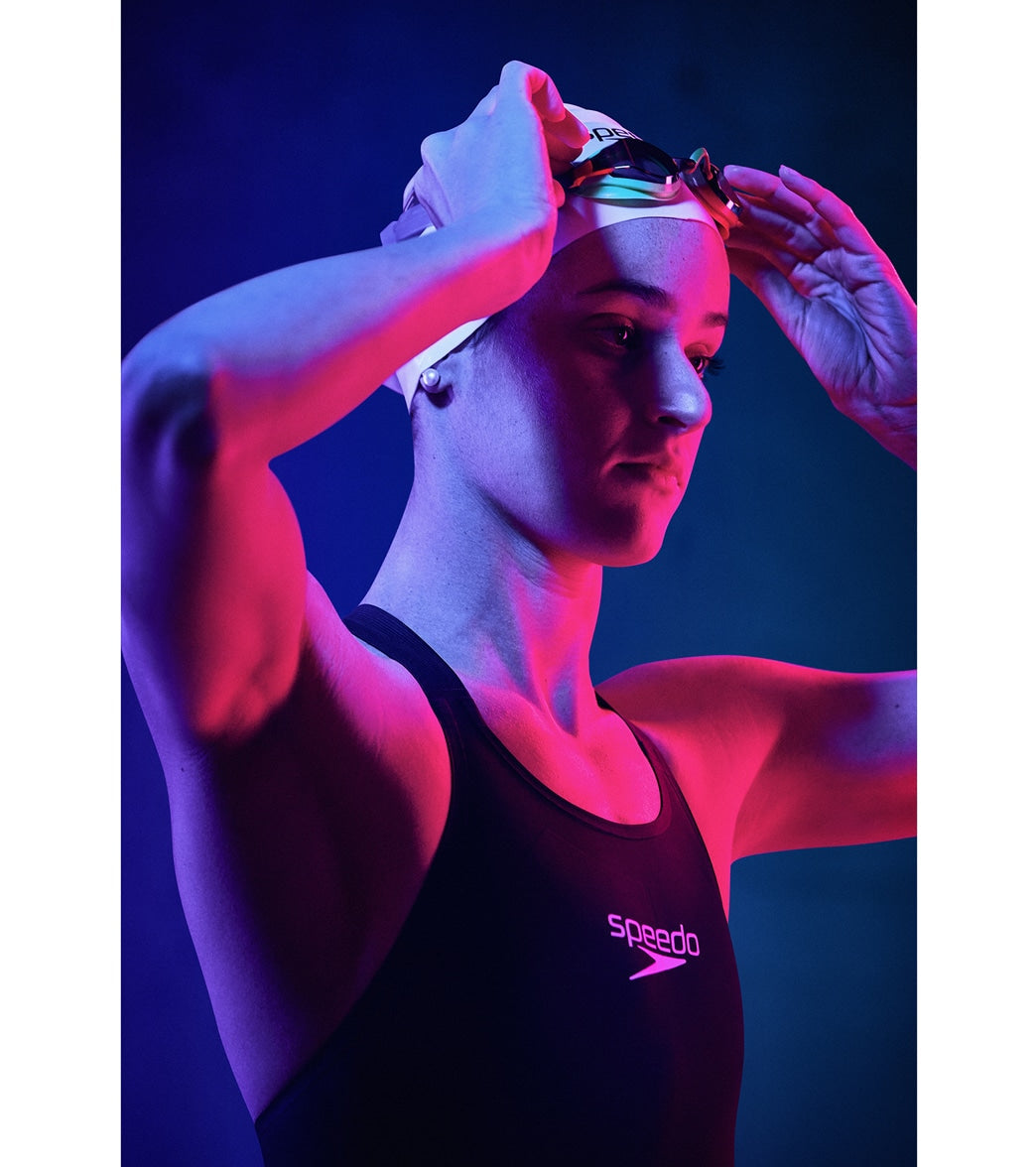 Speedo Women's LZR Valor 2.0 Closed Back Kneeskin Tech Suit Swimsuit