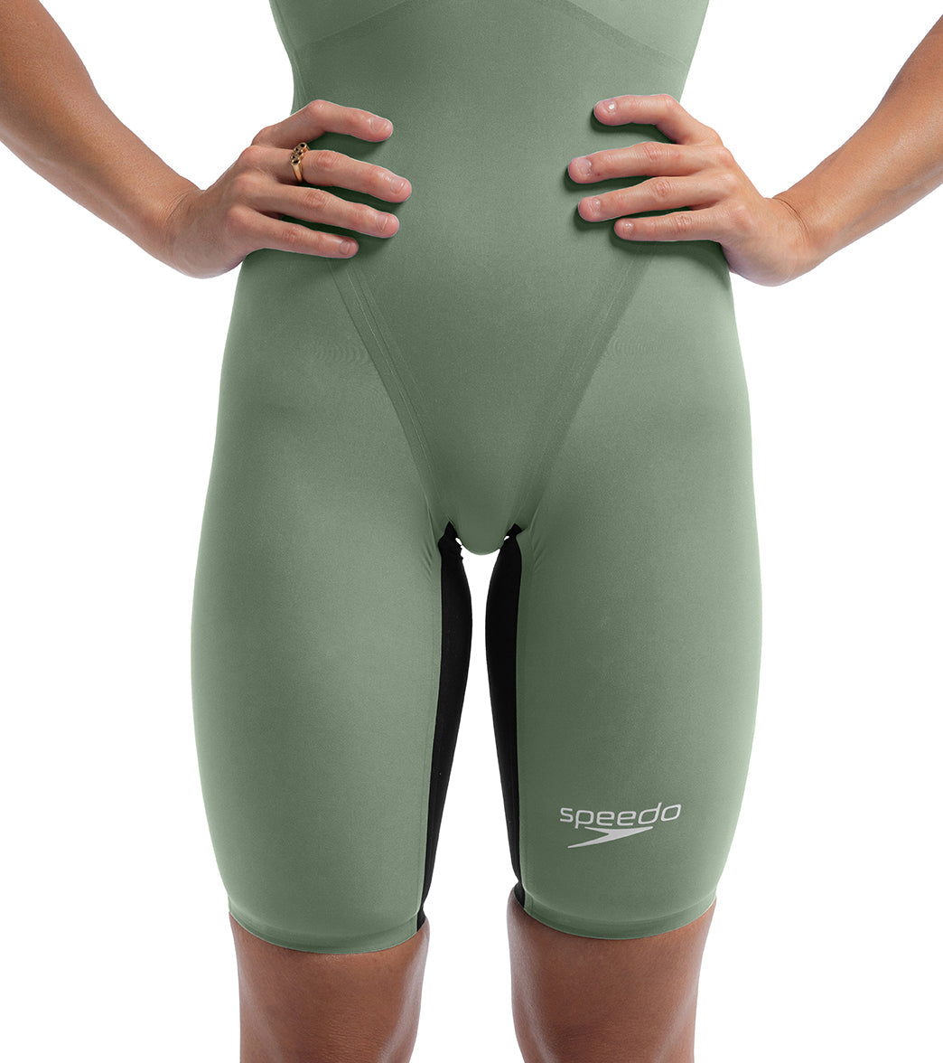 Speedo Women's LZR Valor 2.0 Closed Back Kneeskin Tech Suit Swimsuit