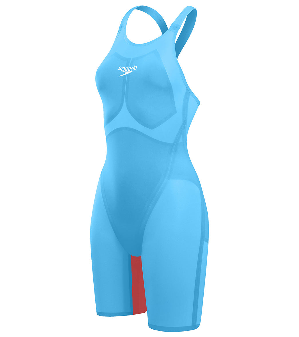 Speedo Women's LZR Valor 2.0 Closed Back Kneeskin Tech Suit Swimsuit