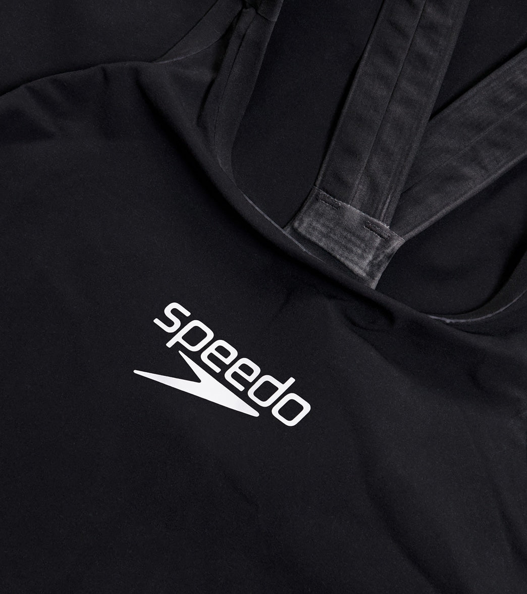 Speedo Women's LZR Valor 2.0 Open Back Kneeskin Tech Suit Swimsuit