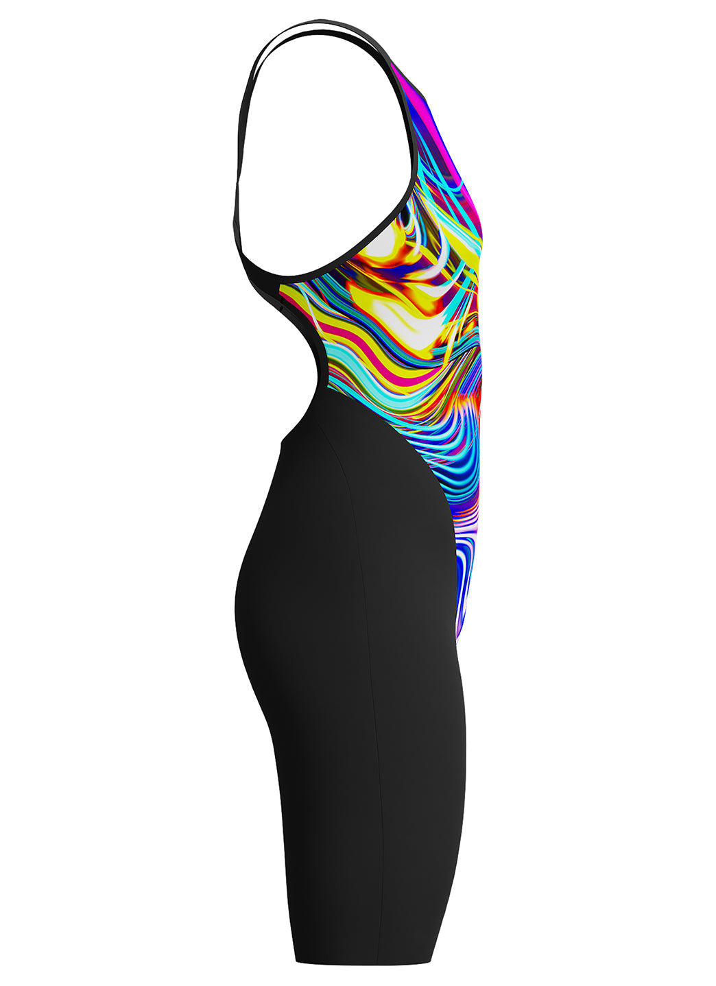 Speedo Women's LZR Valor 2.0 Open Back Kneeskin Tech Suit Swimsuit