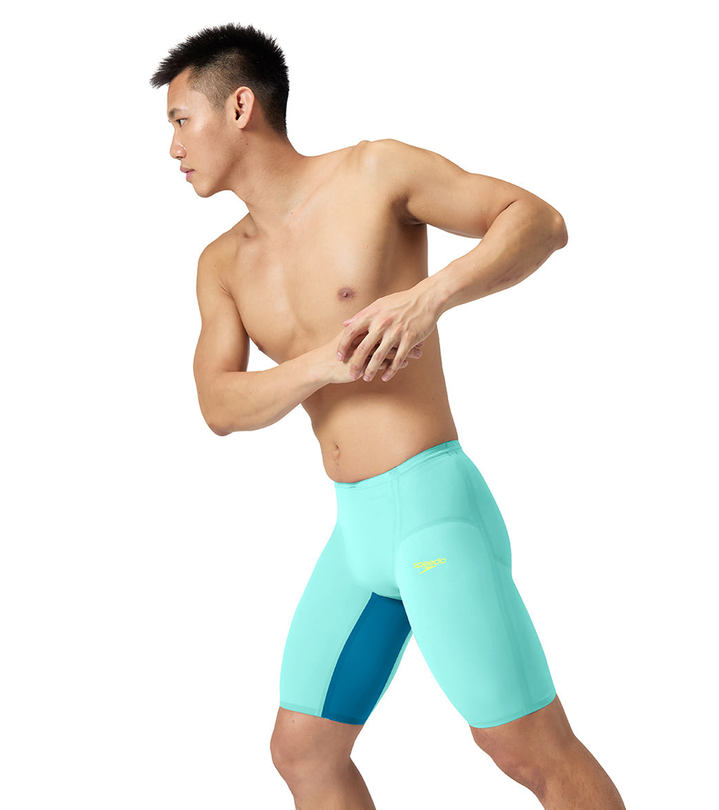 Speedo Men's LZR Valor 2.0 High Waist Jammer Tech Suit Swimsuit