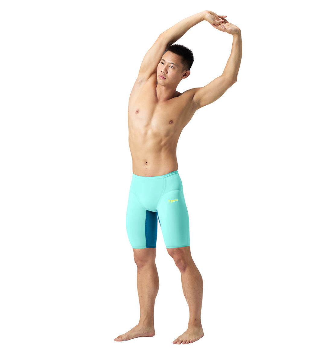 Speedo Men's LZR Valor 2.0 High Waist Jammer Tech Suit Swimsuit