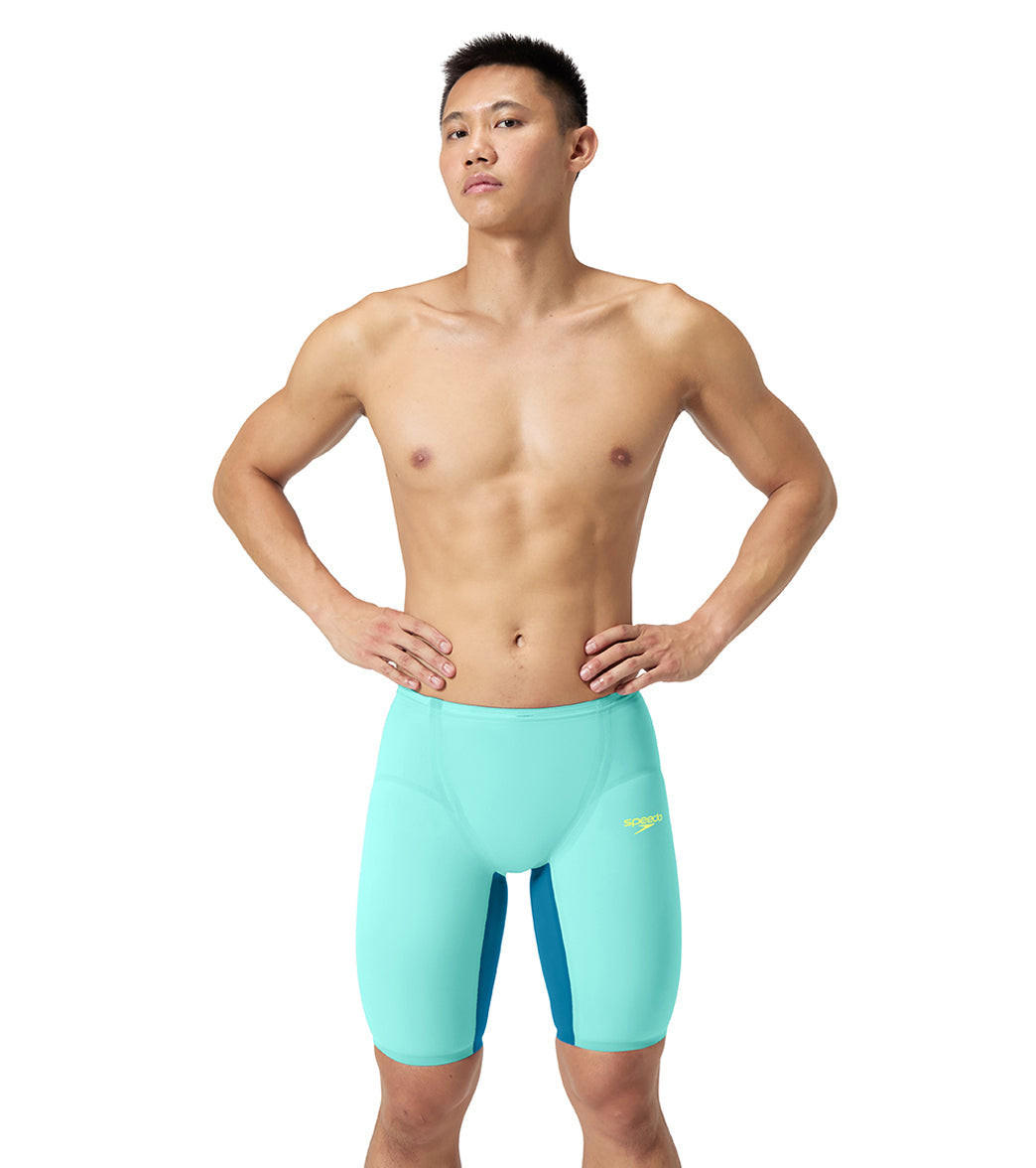 Speedo Men's LZR Valor 2.0 High Waist Jammer Tech Suit Swimsuit