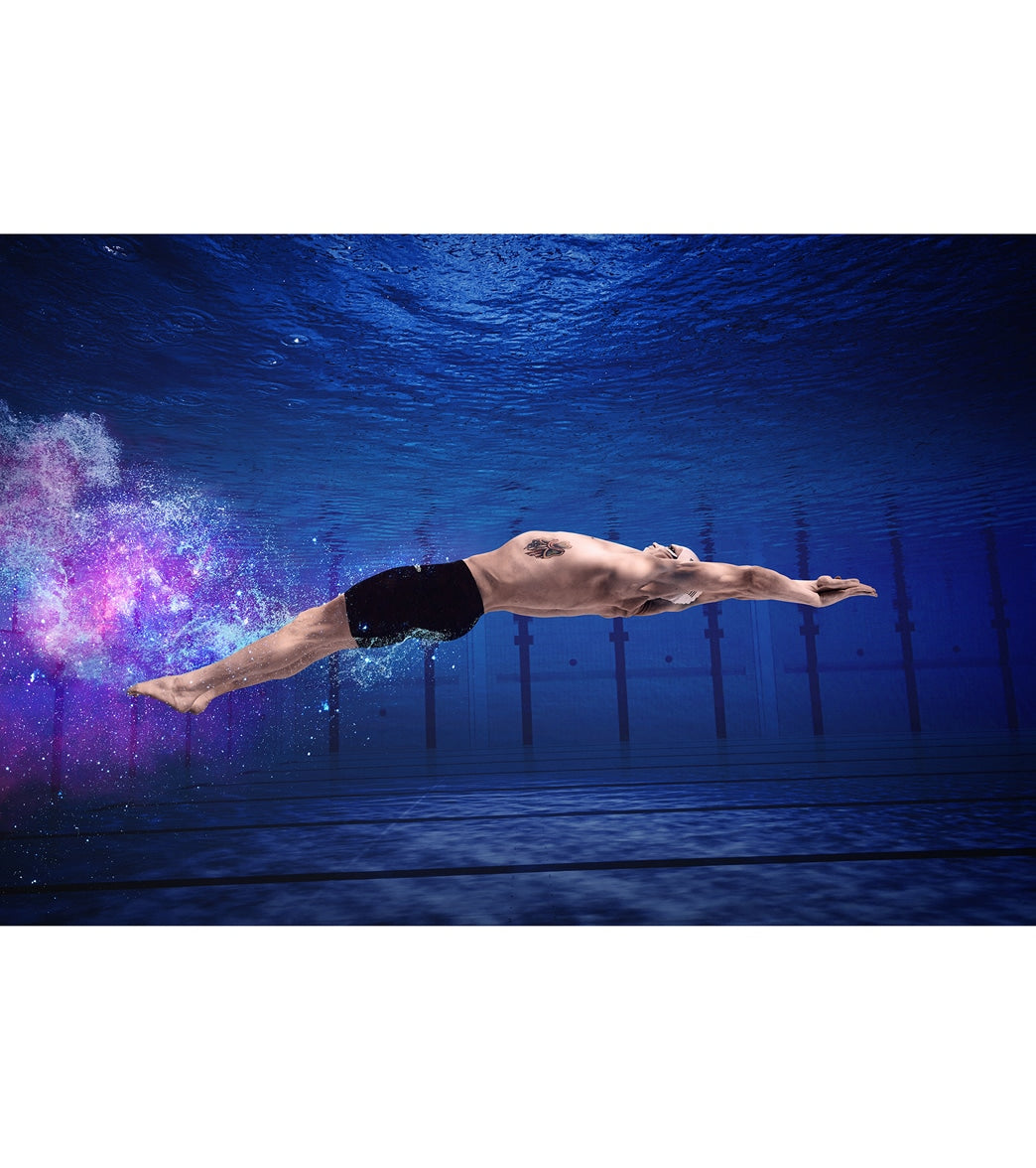 Speedo Men's LZR Valor 2.0 High Waist Jammer Tech Suit Swimsuit