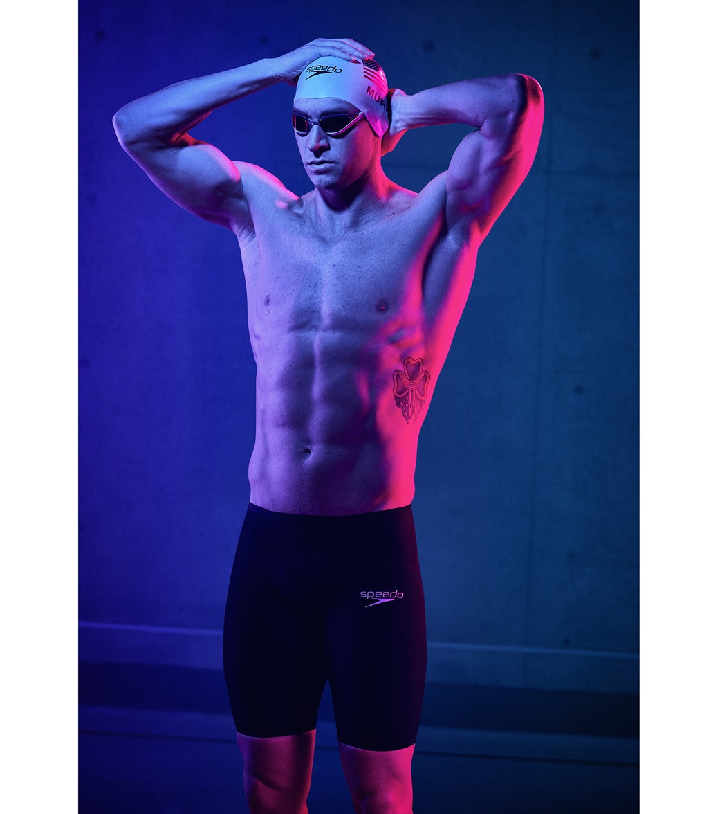 Speedo Men's LZR Valor 2.0 High Waist Jammer Tech Suit Swimsuit