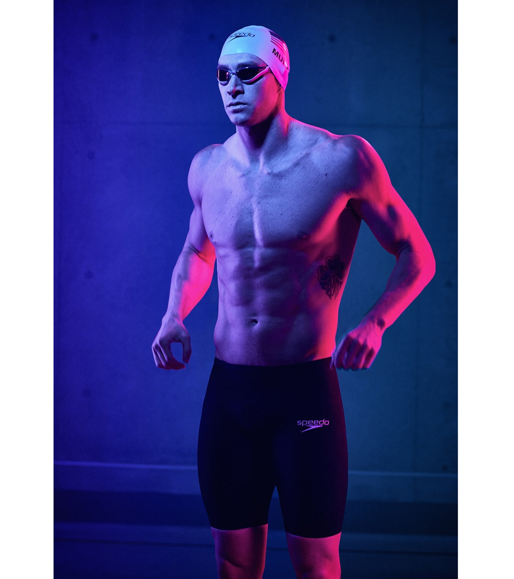 Speedo Men's LZR Valor 2.0 High Waist Jammer Tech Suit Swimsuit