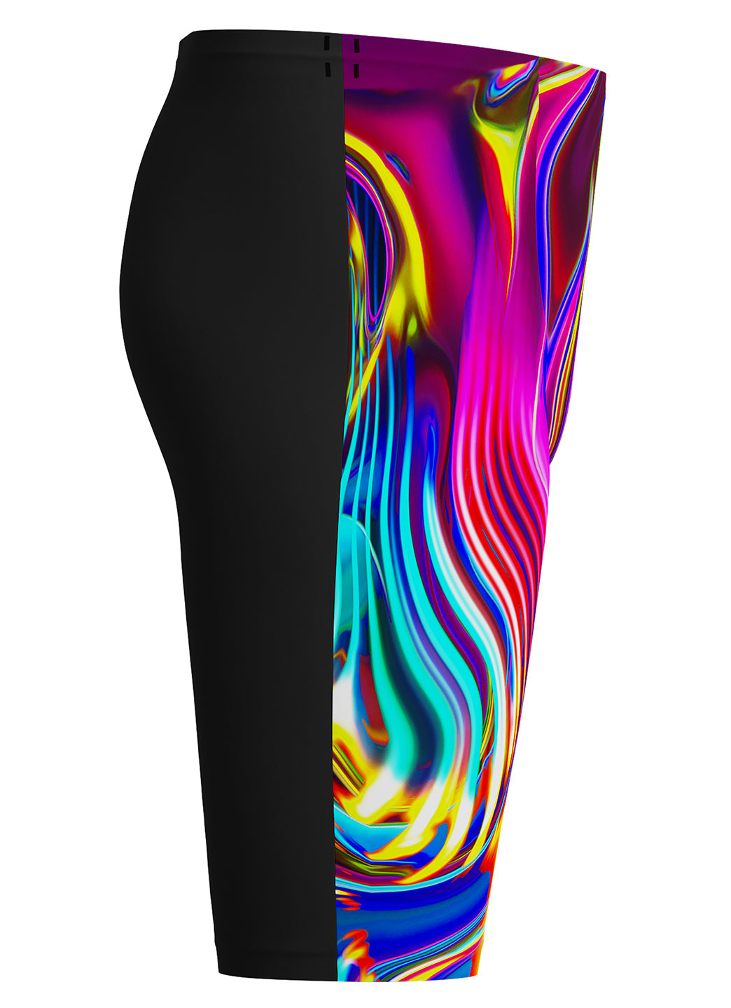 Speedo Men's LZR Valor 2.0 High Waist Jammer Tech Suit Swimsuit