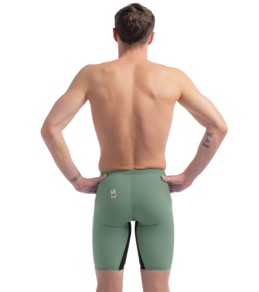 Speedo Men's LZR Valor 2.0 High Waist Jammer Tech Suit Swimsuit