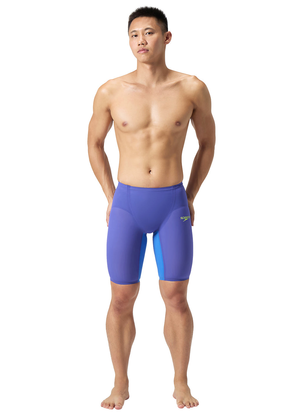 Speedo Men's LZR Valor 2.0 High Waist Jammer Tech Suit Swimsuit