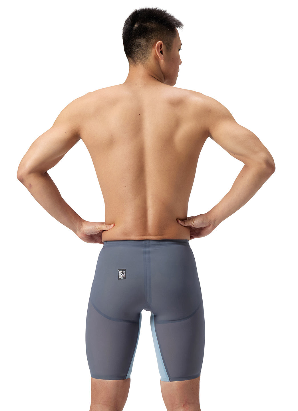 Speedo Men's LZR Valor 2.0 High Waist Jammer Tech Suit Swimsuit