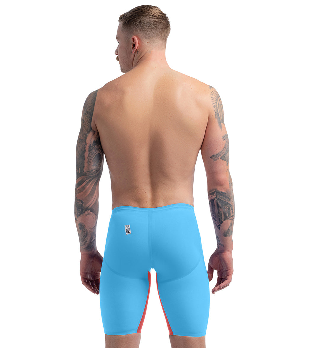 Speedo Men's LZR Valor 2.0 High Waist Jammer Tech Suit Swimsuit