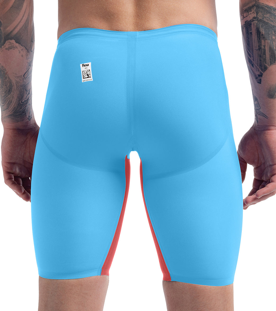 Speedo Men's LZR Valor 2.0 High Waist Jammer Tech Suit Swimsuit