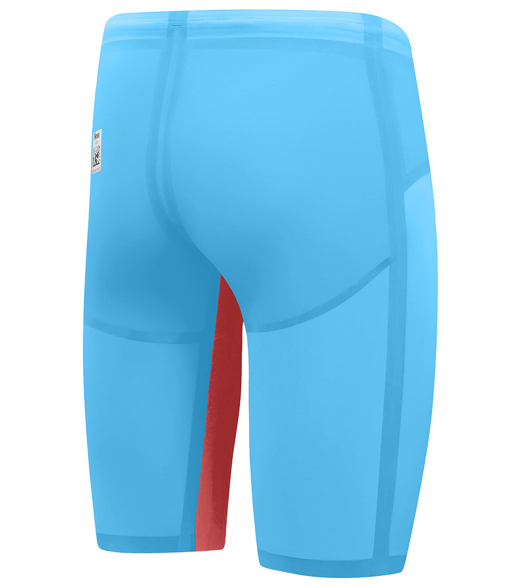 Speedo Men's LZR Valor 2.0 High Waist Jammer Tech Suit Swimsuit